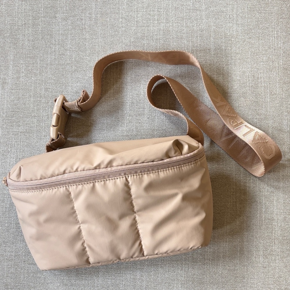 CALPAK Luka Crossbody Bag in Taupe